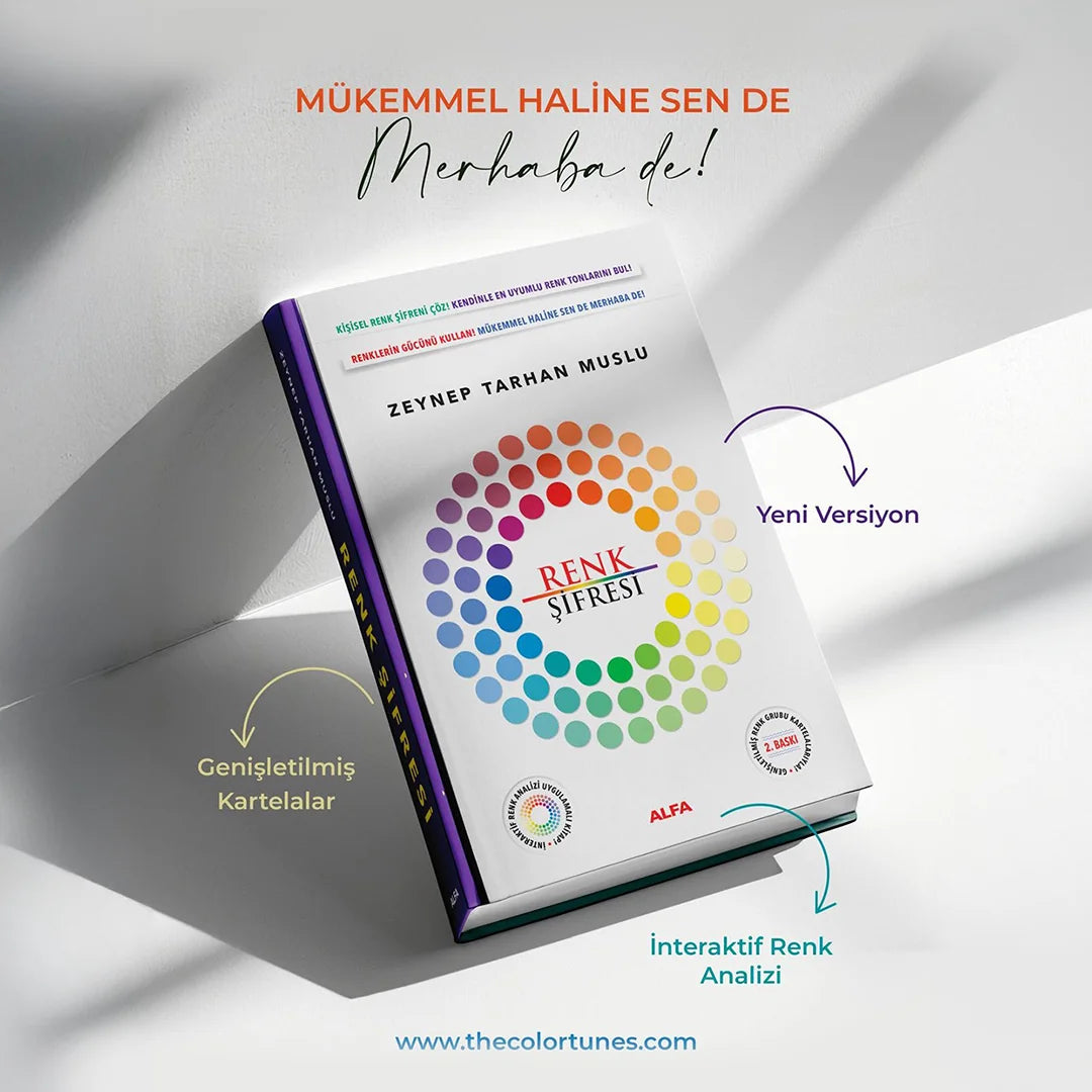 İnteraktif uygulamalı renk analizi kitabı