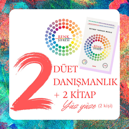 Renk Şifresi Düet Seans ( 2 Kişi )- Yüz yüze + Kitap