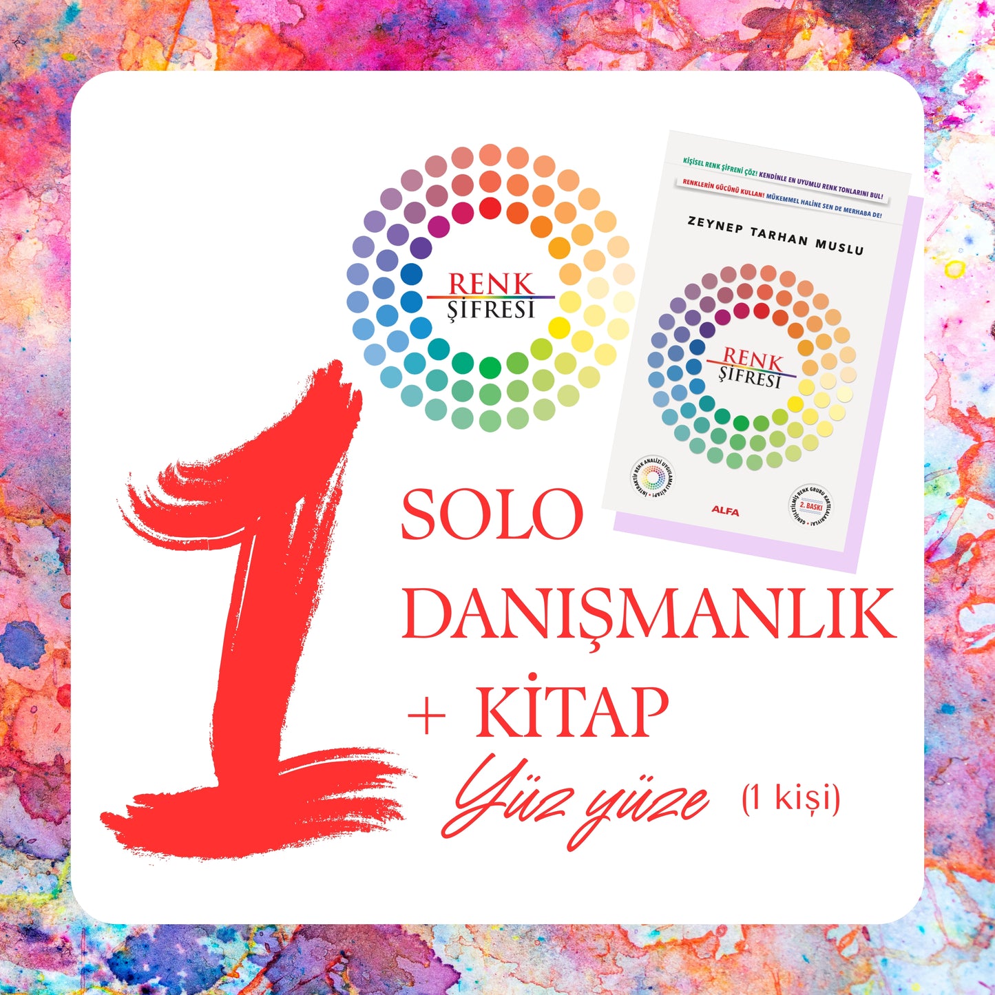 Renk Şifresi Solo Danışmanlık - Yüz Yüze + Kitap