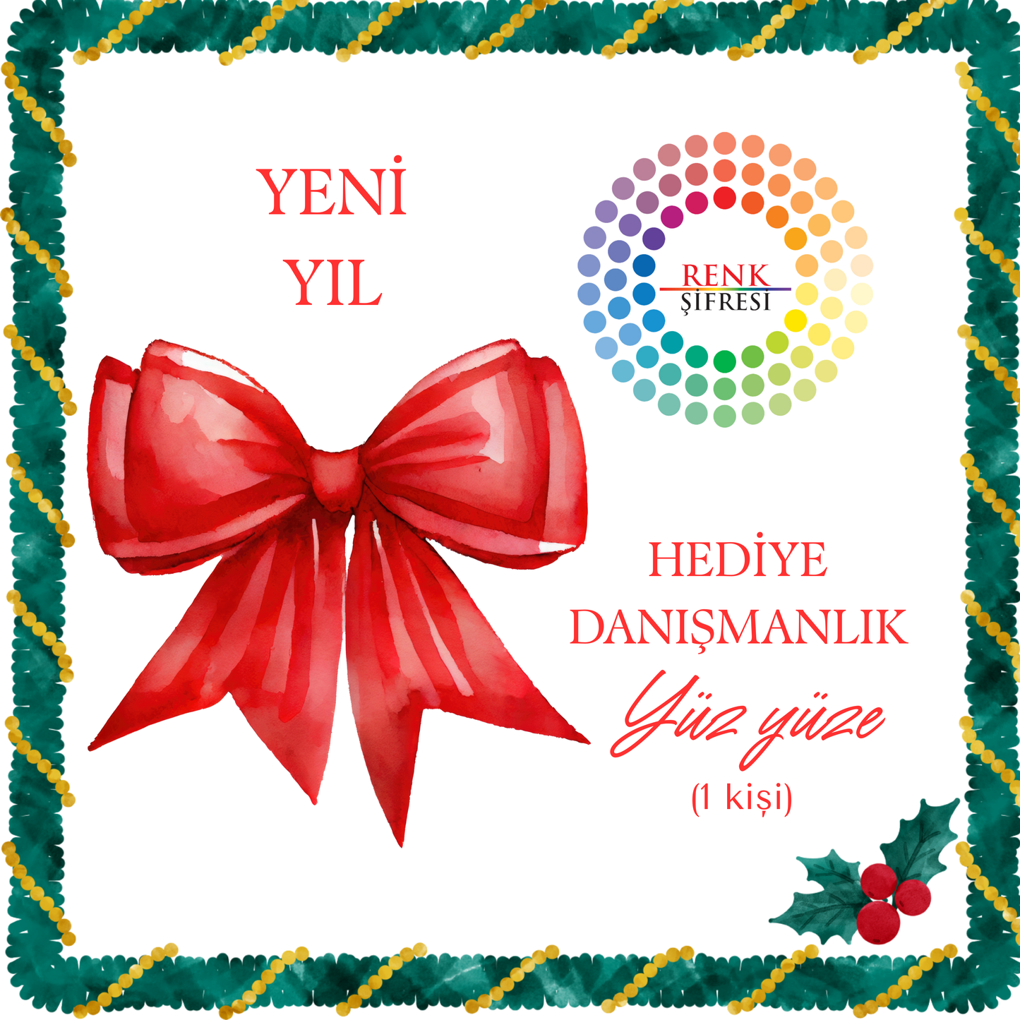 Hediye - Yüz Yüze Renk Analizi + Kitap